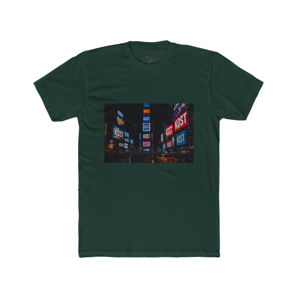Neon City Lights T‑Shirt — Nighttime Urban Photo Tee
