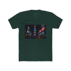 Neon City Lights T‑Shirt — Nighttime Urban Photo Tee