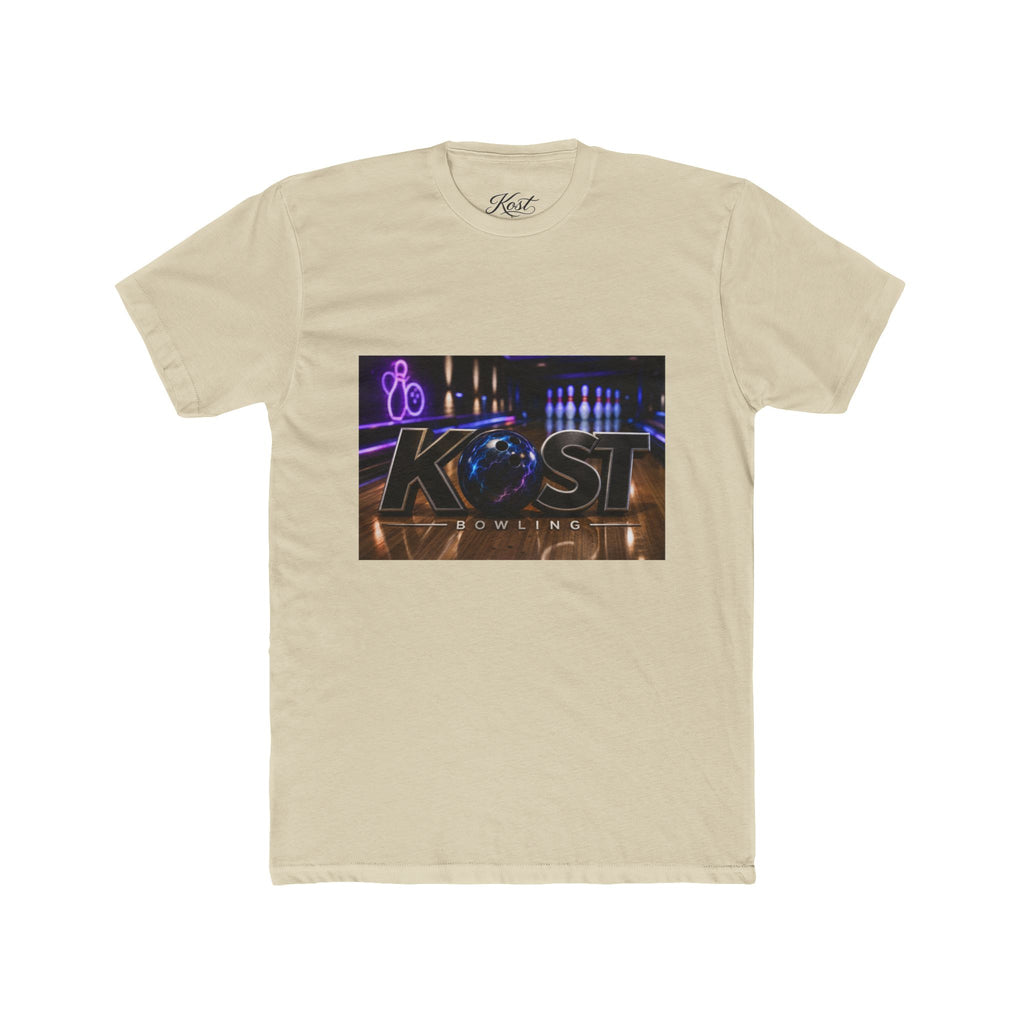 KØST Bowling Alley Photo Tee — Retro Neon Bowling Shirt