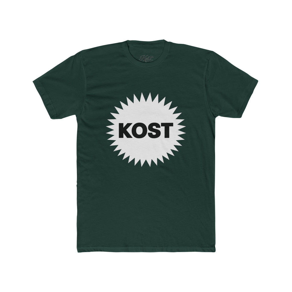 KOST Starburst Graphic Tee — Retro Logo Crewneck T-Shirt