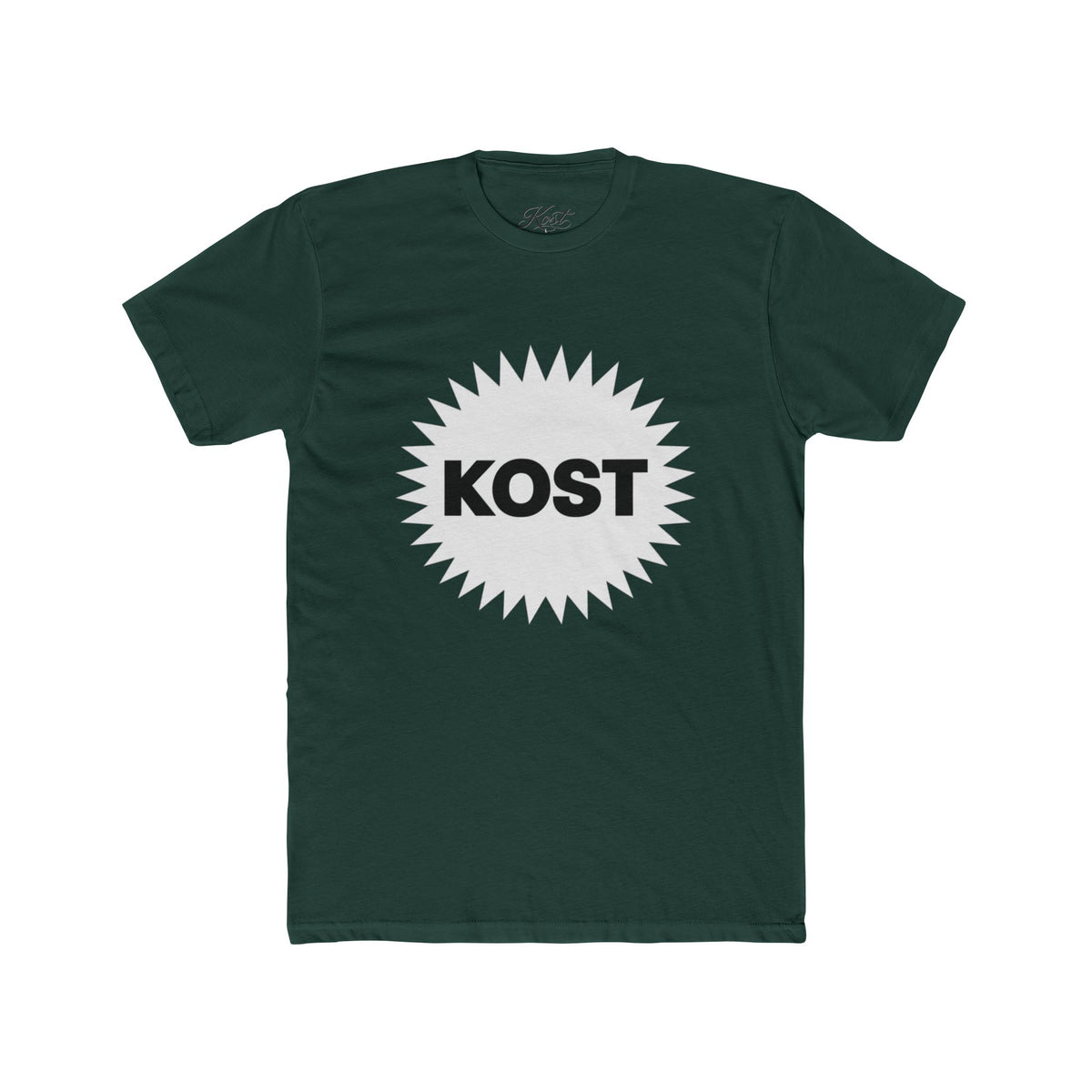 KOST Starburst Graphic Tee — Retro Logo Crewneck T-Shirt
