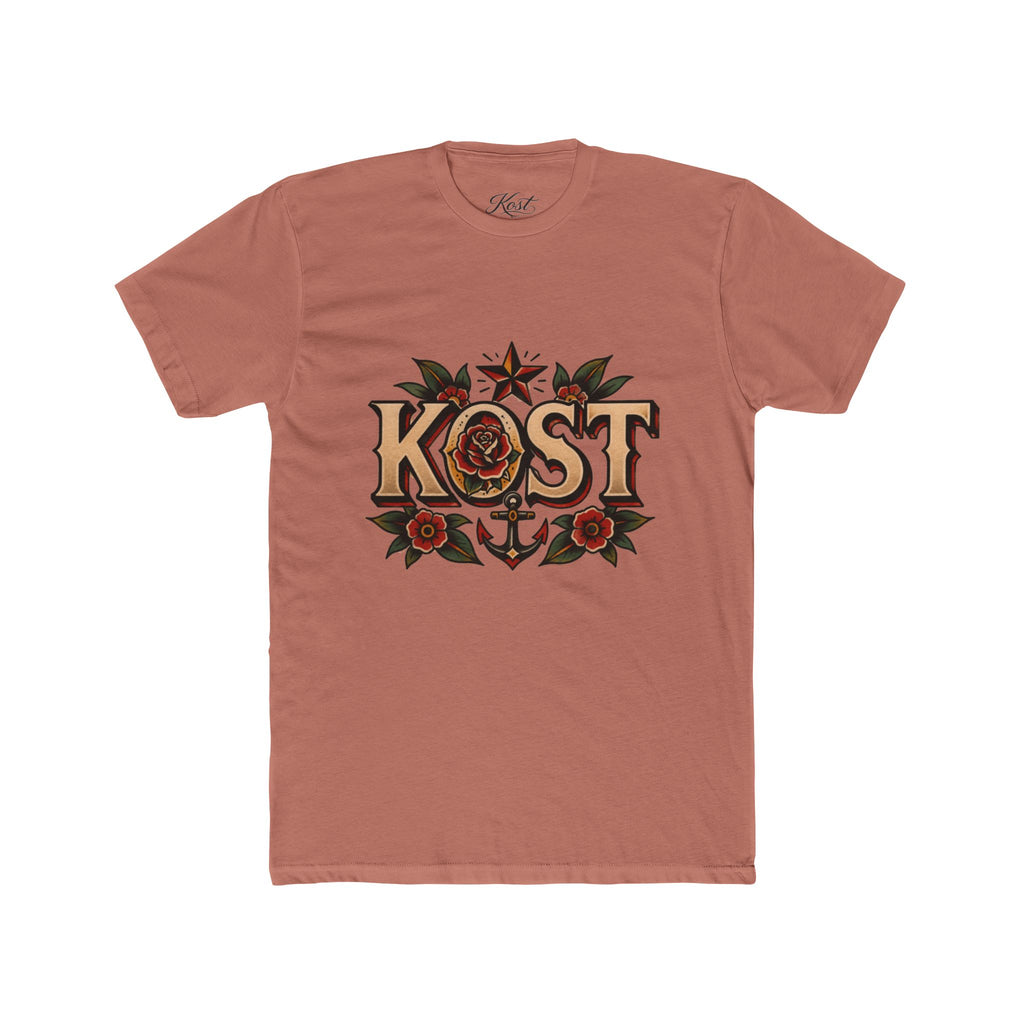 KØST Gothic Floral Graphic T-Shirt