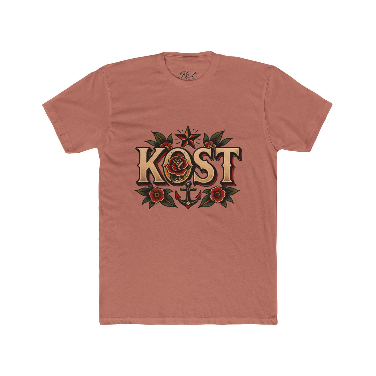 KØST Gothic Floral Graphic T-Shirt