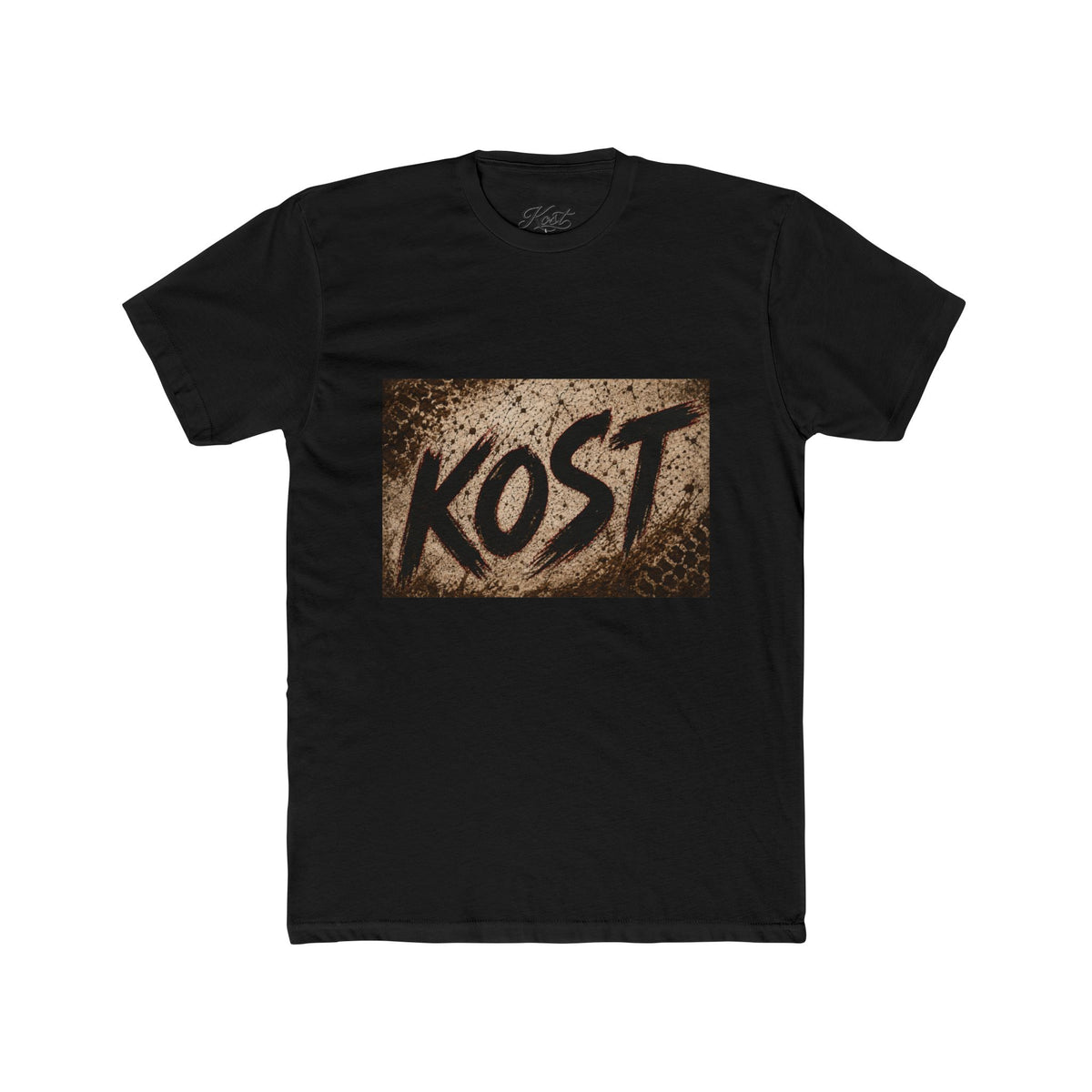 KOST Graphic T-Shirt – Vintage Brown Logo Tee