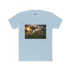 K!ST Golf Sunset Crew Tee — Vintage Golf Club Graphic T-Shirt