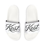 Men’s Removable-Strap Sandals with Custom Script Design