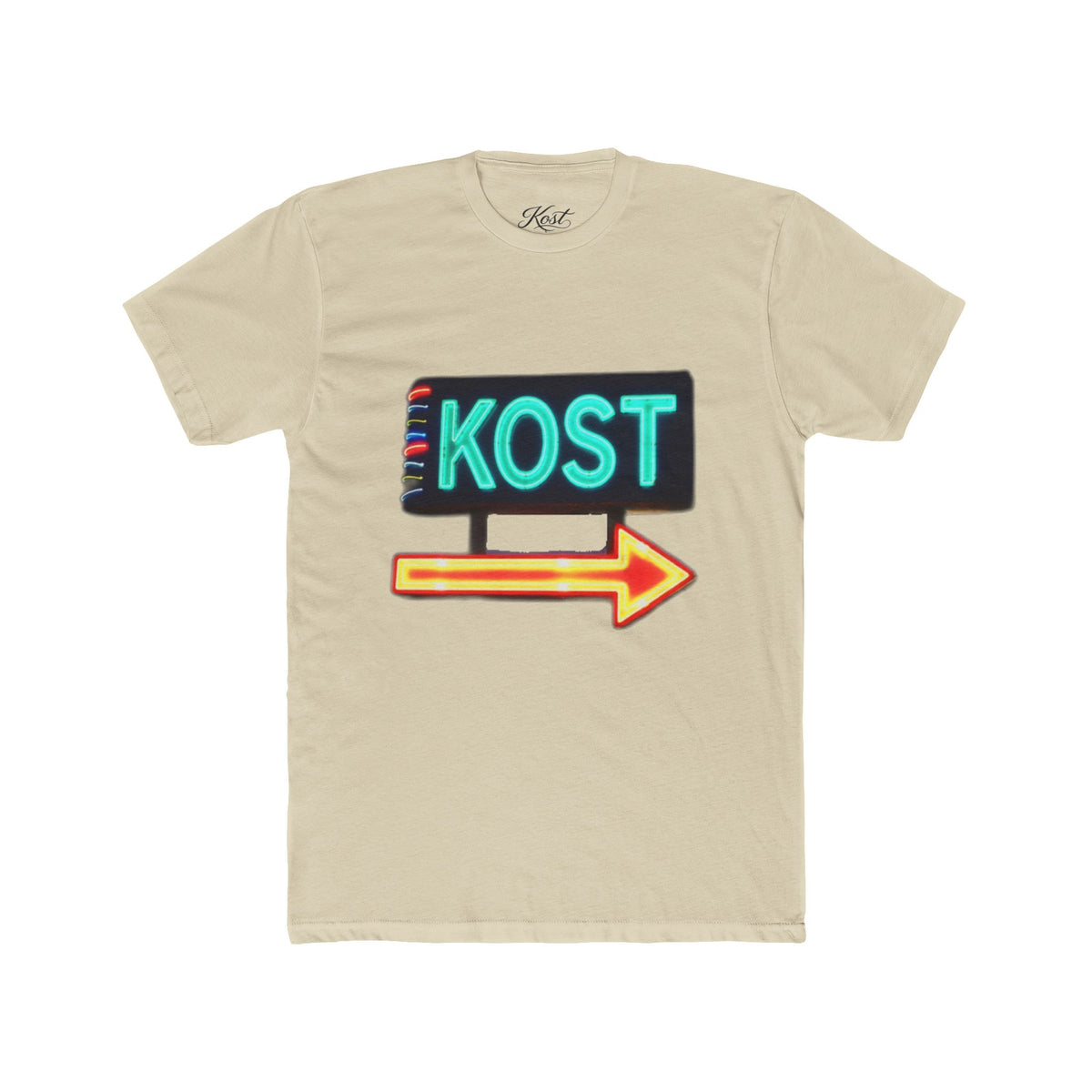 KOST Neon Sign Arrow Graphic T-Shirt