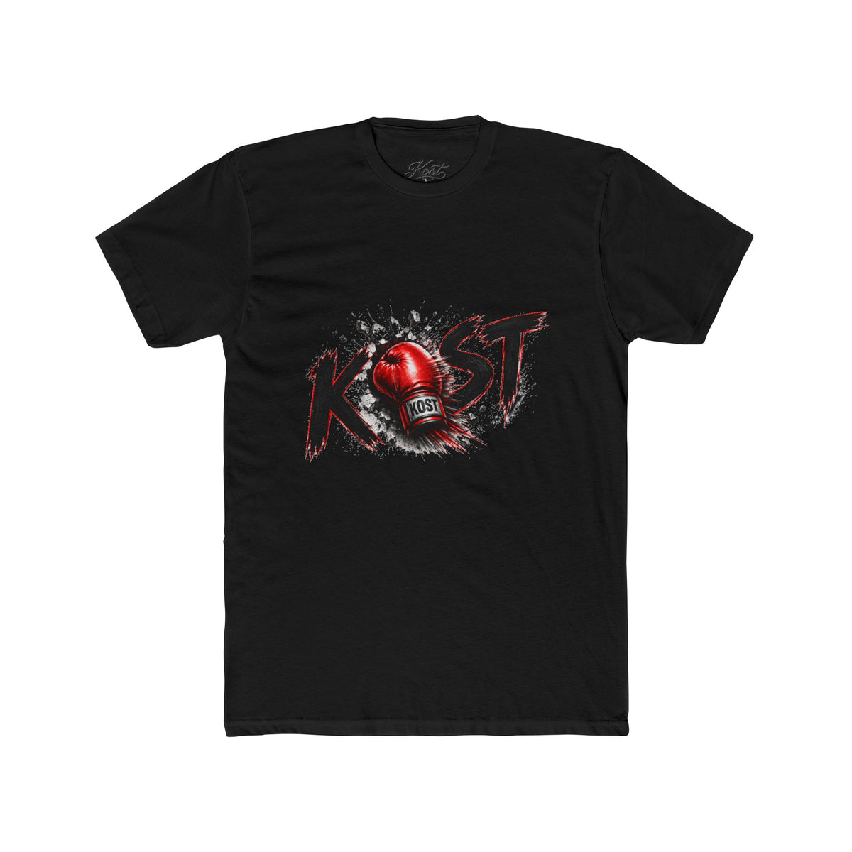 Boxing K.O. Tee — 'K.O.' Red Boxing Glove Graphic Shirt