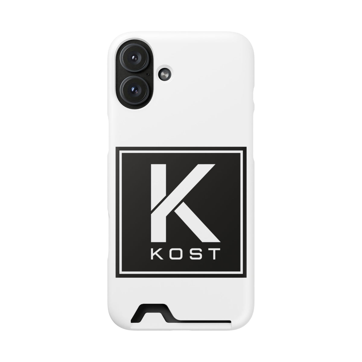 KOST Logo Phone Case with Card Holder