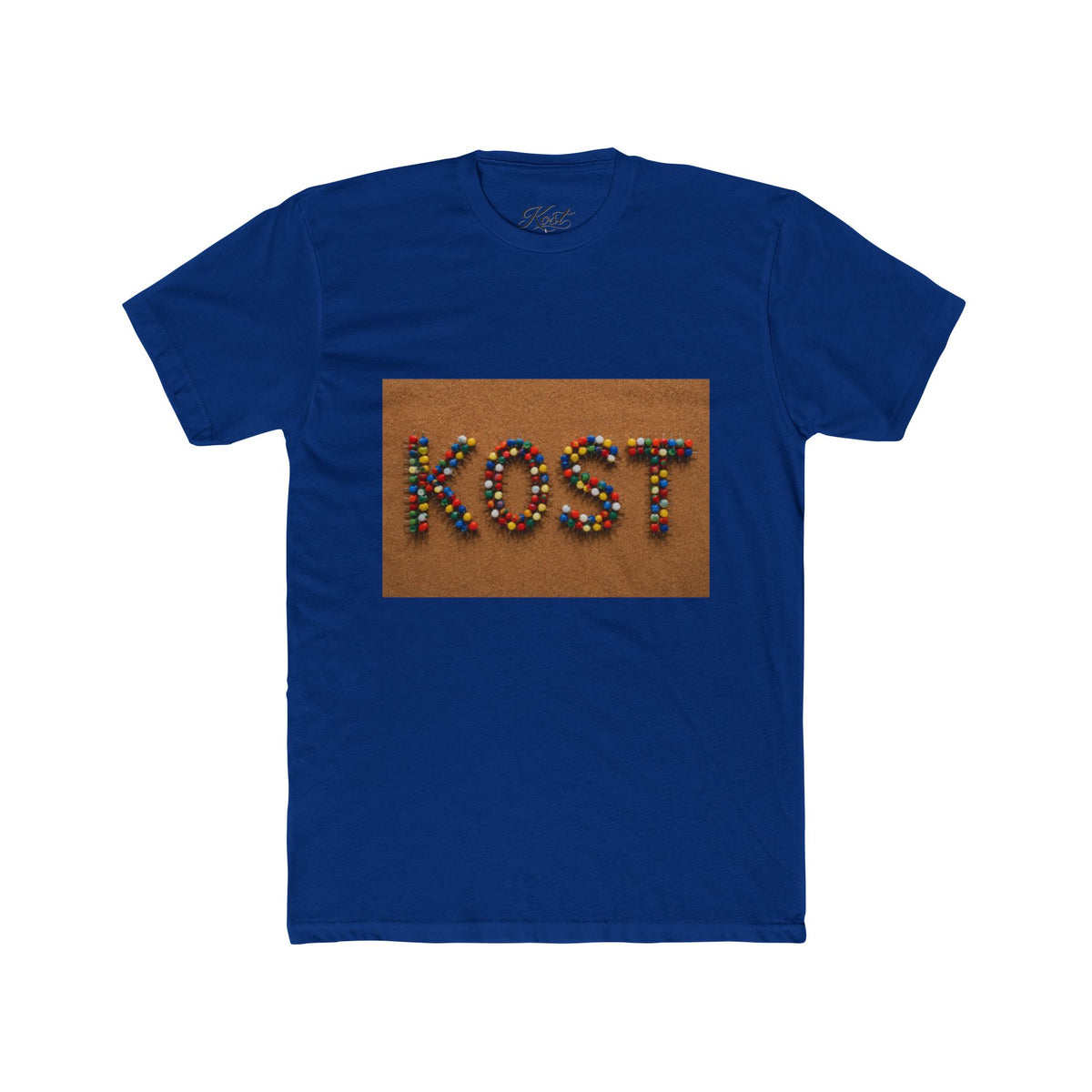 KOST Colorful Beaded Letter Graphic T-Shirt