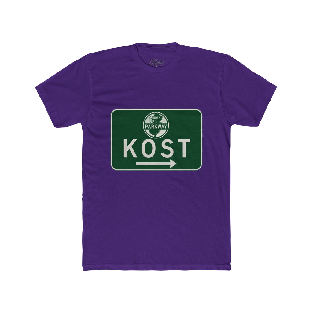 Kost Parkway Road Sign T‑Shirt — Retro Green Route Graphic Tee