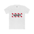 Crew Tee — Bold "The KOST" Stripe Logo Shirt