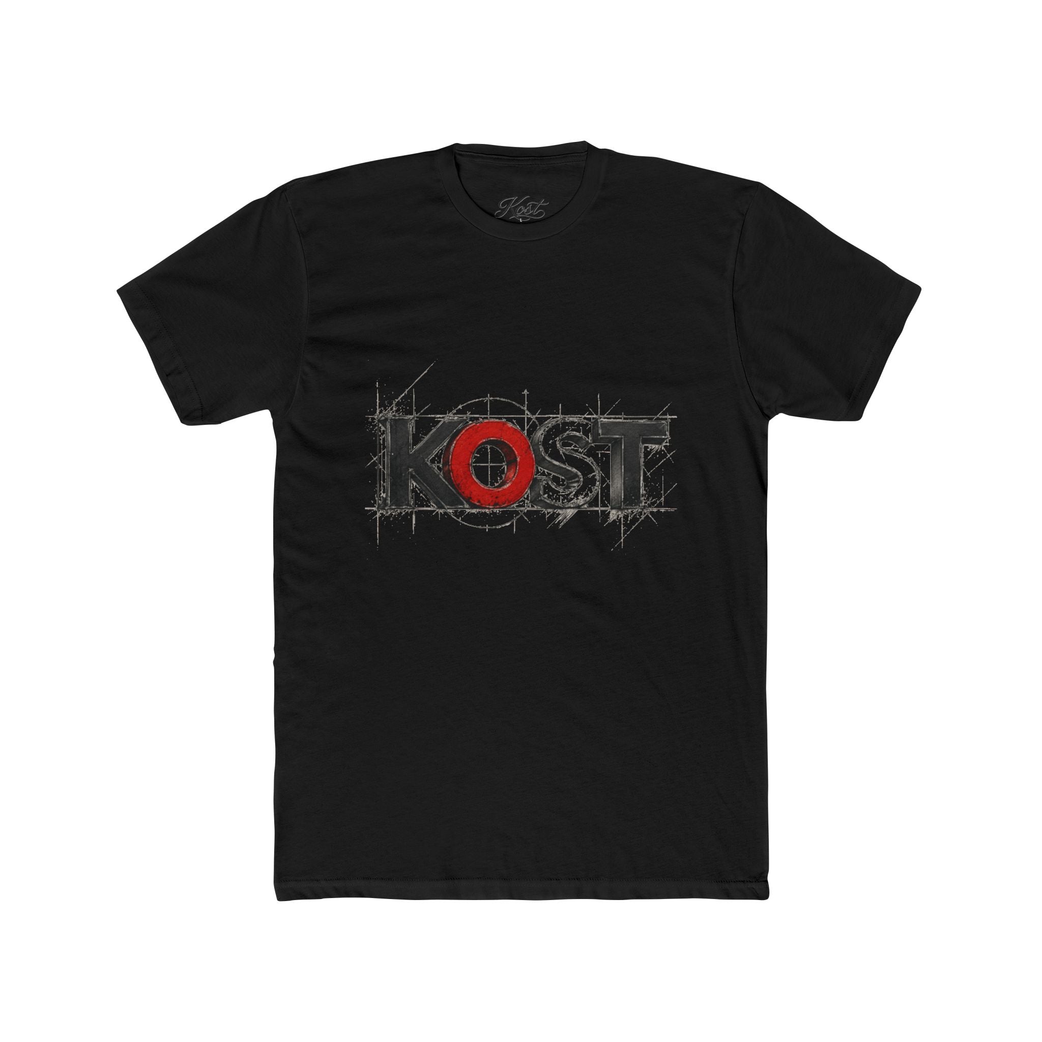 KOST Logo Tee — Distressed Sketch Graphic T-Shirt