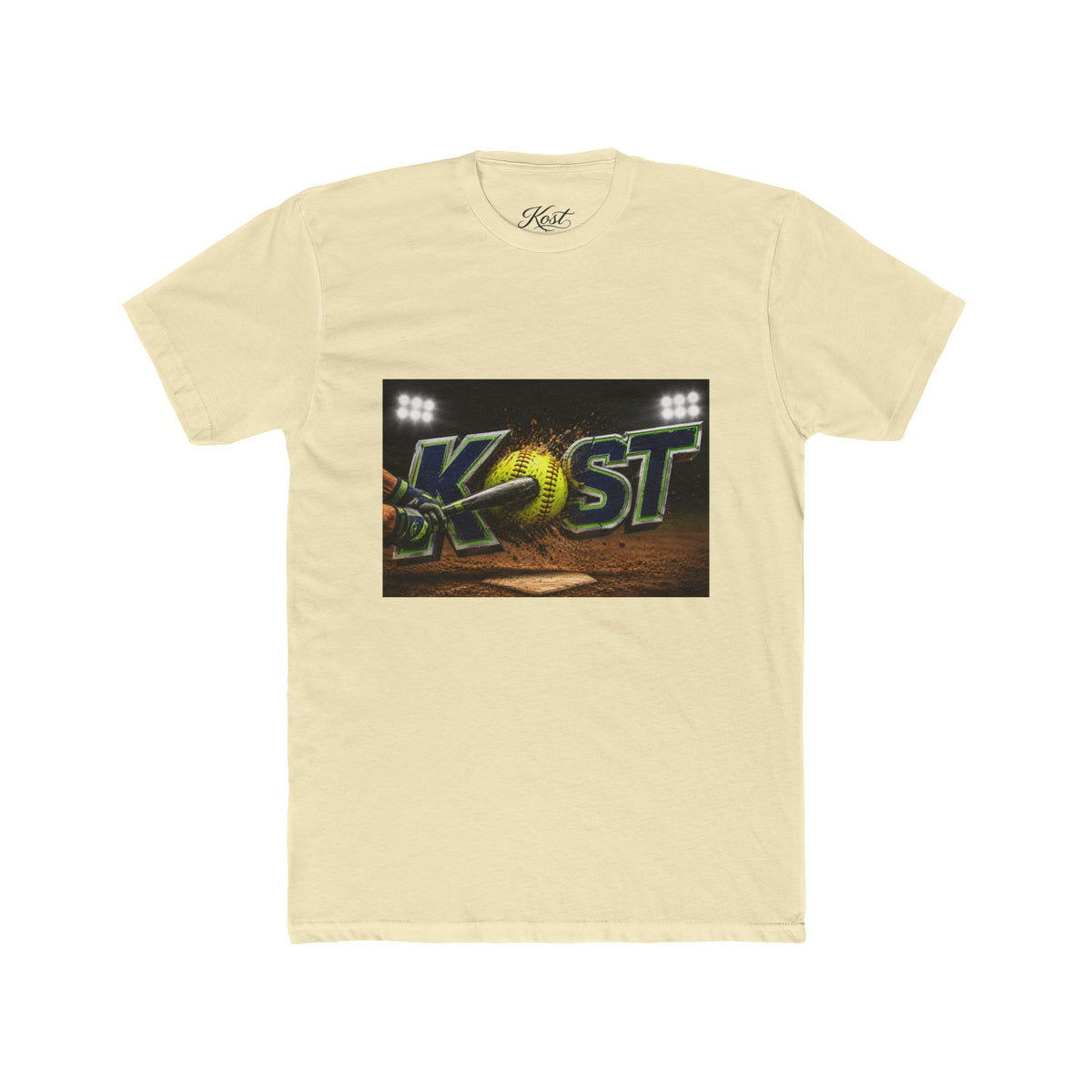 Kost Baseball Graphic Tee — Vintage Stadium Logo T‑Shirt