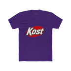 Kost Logo Tee — Retro Red Oval Graphic Cotton T‑Shirt
