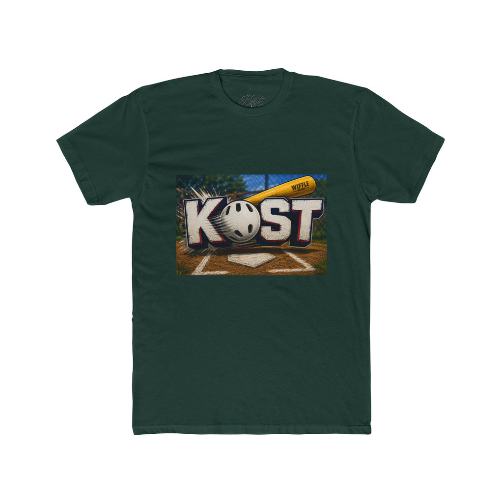 Kickball Crew Tee — "KOST" Graphic Baseball & Bat Design