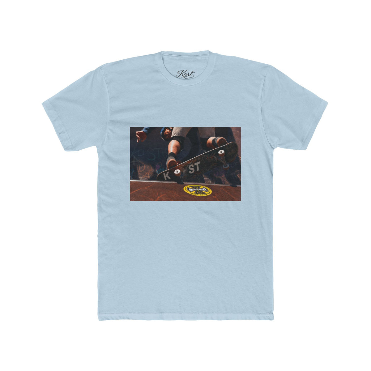 Skate Trick Photo Tee — Vintage Skateboard Crew Shirt