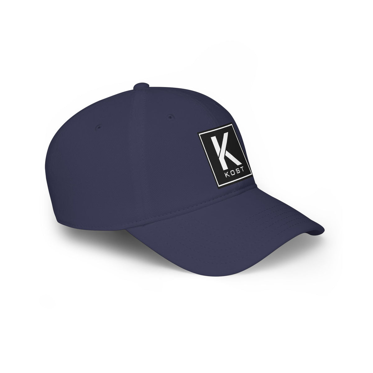 KOST Square Logo Baseball Cap – Low Profile Red Hat