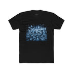 KOST Abstract Blue Graphic Cotton Crew Tee