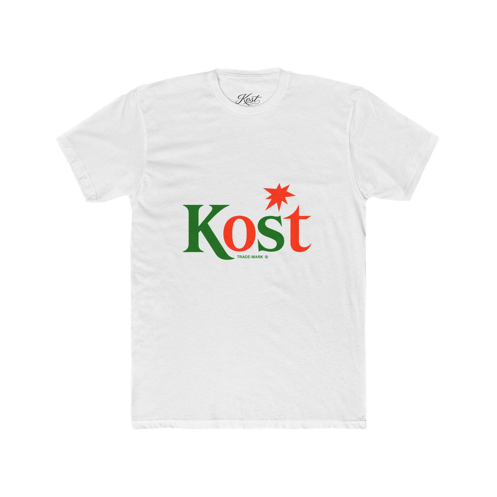 Kost Logo Tee — Retro Green & Red Graphic T-Shirt