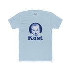 Retro Baby Face Tee — "Kost" Vintage Logo Cotton T-Shirt