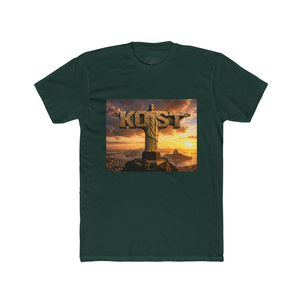 Christ the Redeemer Sunset T-Shirt – KOST Scripture Graphic Tee
