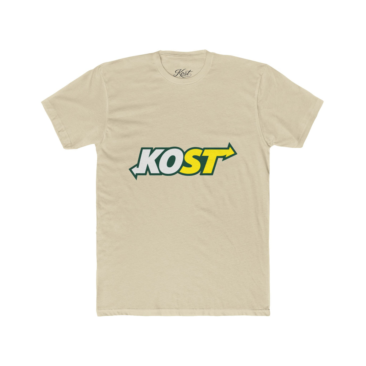 KOST Arrow Logo Tee — Retro Sports-Style Graphic T-Shirt
