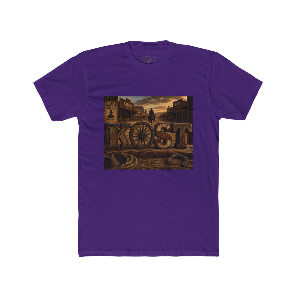 Vintage Industrial Steampunk Cityscape Graphic T-Shirt