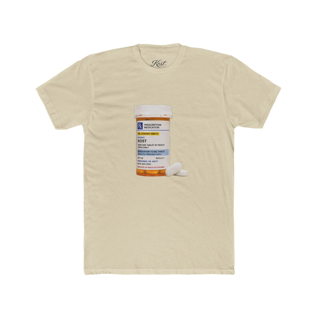 Prescription Pill Bottle Graphic T-Shirt