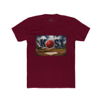 Baseball Field Graphic Tee — 'KOST' with Red Ball