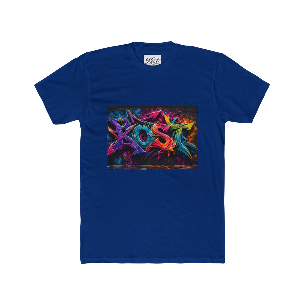 Abstract Neon Graffiti Tee