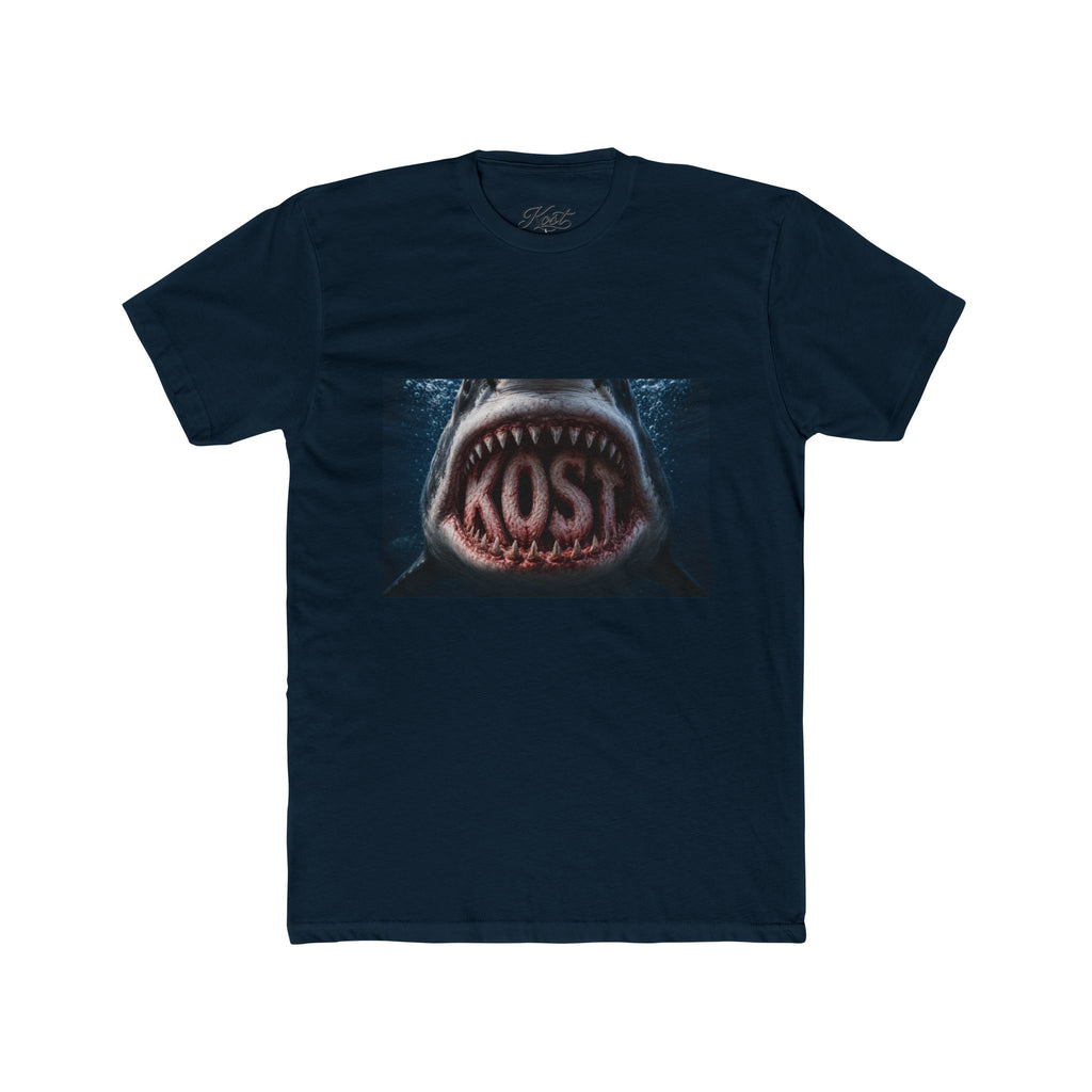 Shark Mouth Graphic Tee – 'KOST' Horror Ocean Shirt