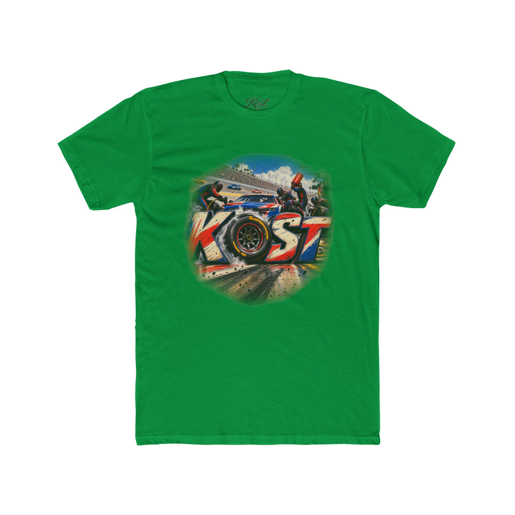 KOST Racing Motorcycle Tee — Vintage Track Bike Graphic Shirt
