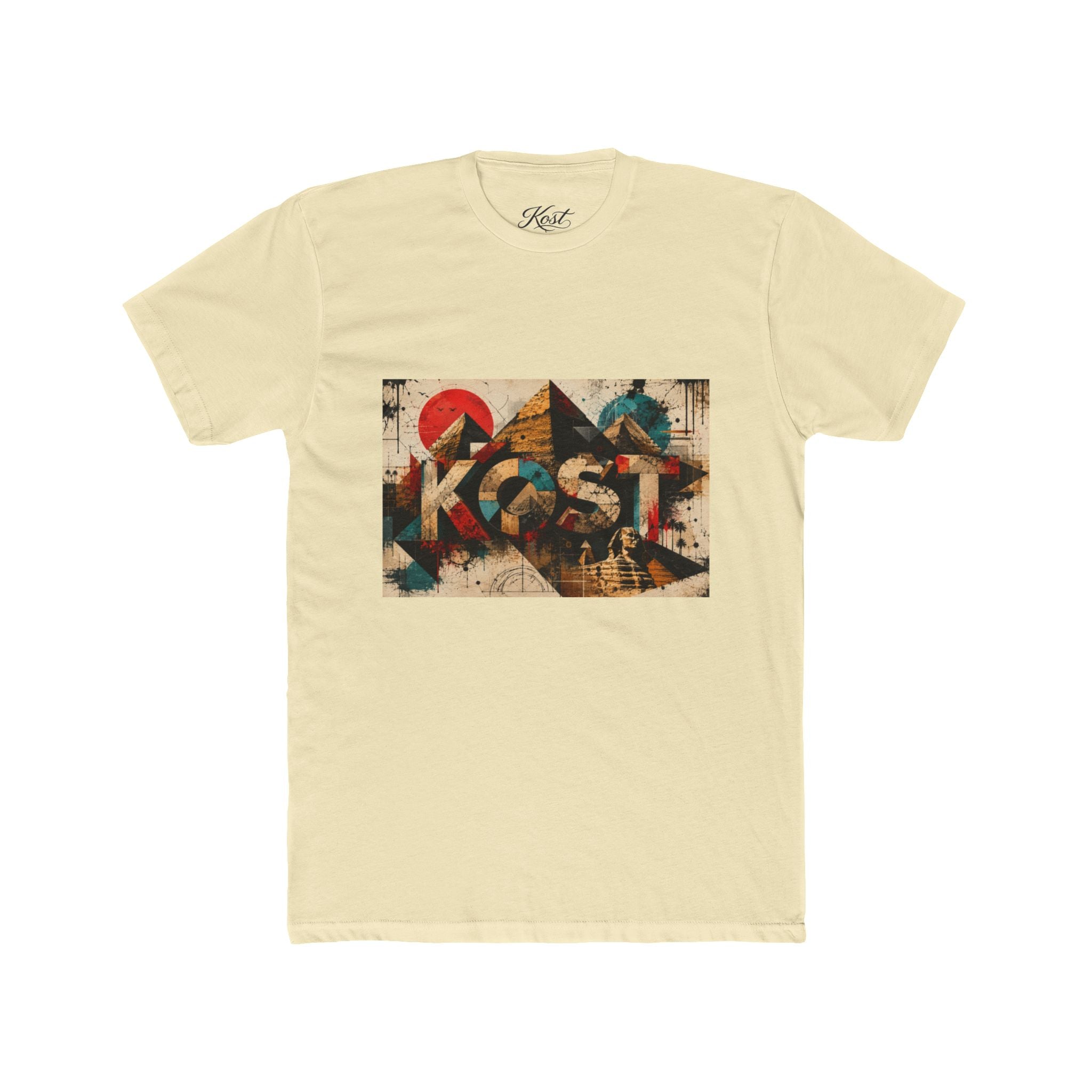 Retro Geometric 'Kost' Graphic Tee
