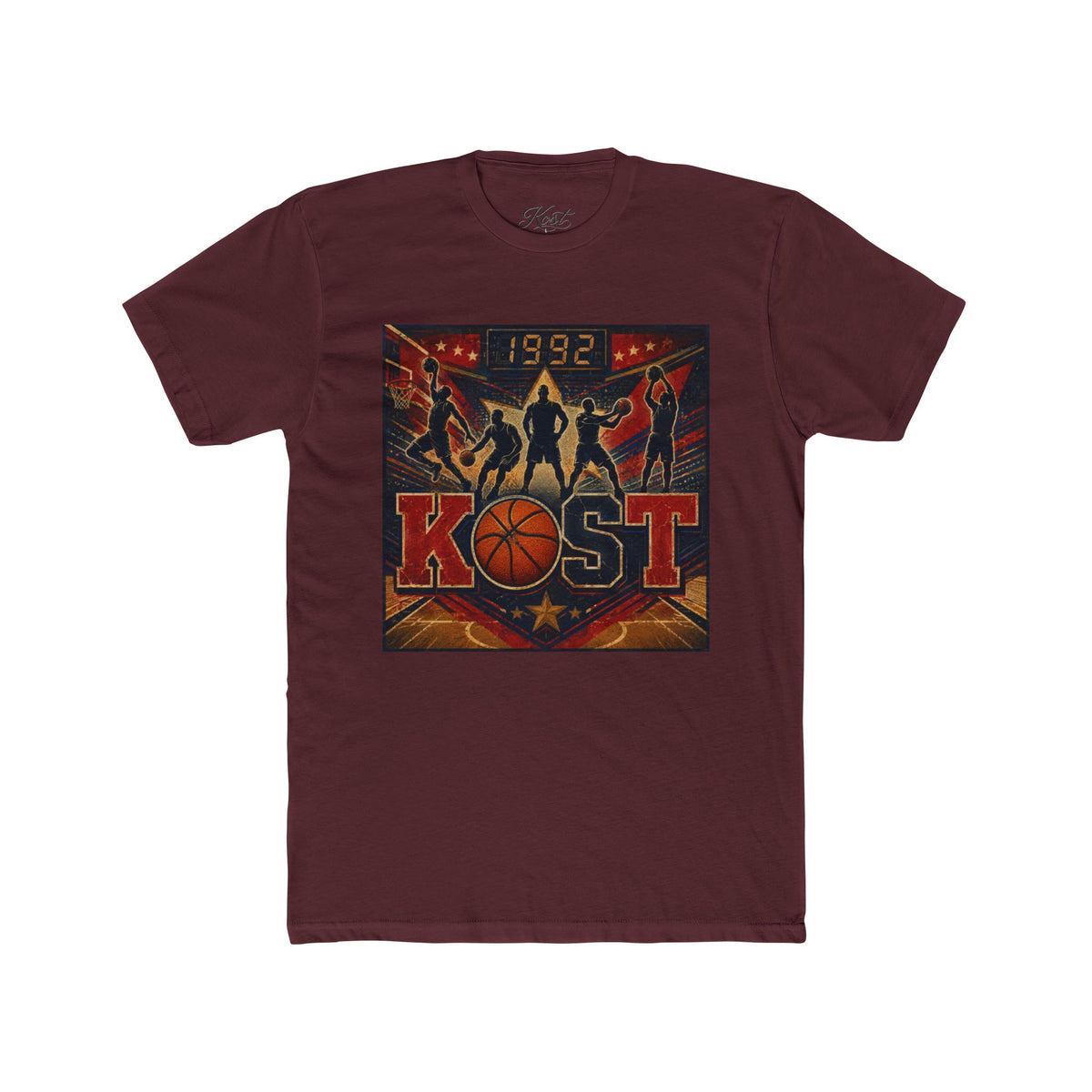 1992 KOST Basketball Team Retro Tee