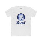Retro Baby Face Tee — "Kost" Vintage Logo Cotton T-Shirt