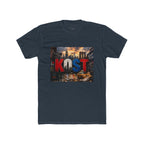 KOST Cityscape Graphic Tee — Red, White & Blue Urban Skyline T-Shirt