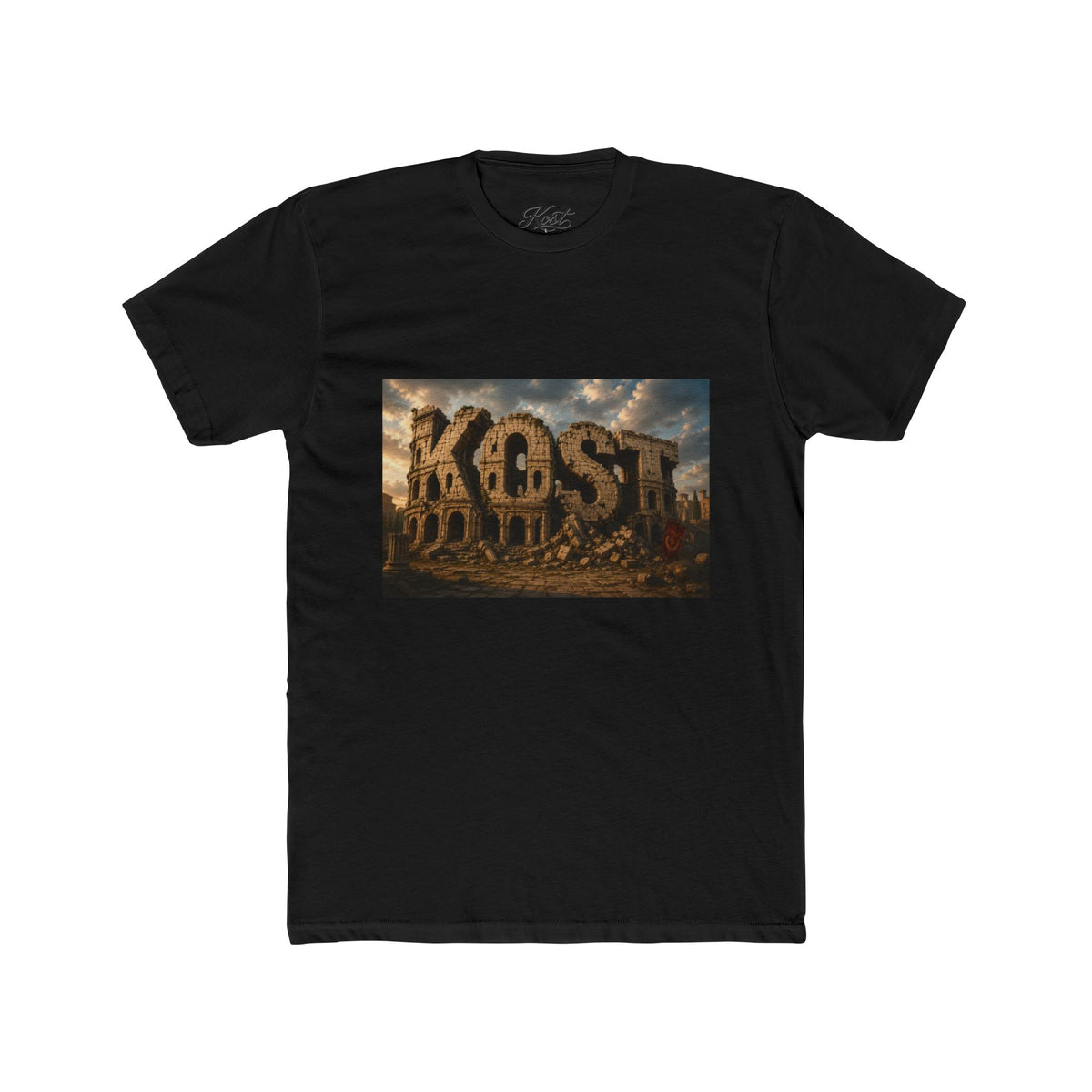 KOST Ruins Graphic Tee — Vintage Apocalyptic Urban Art T-Shirt