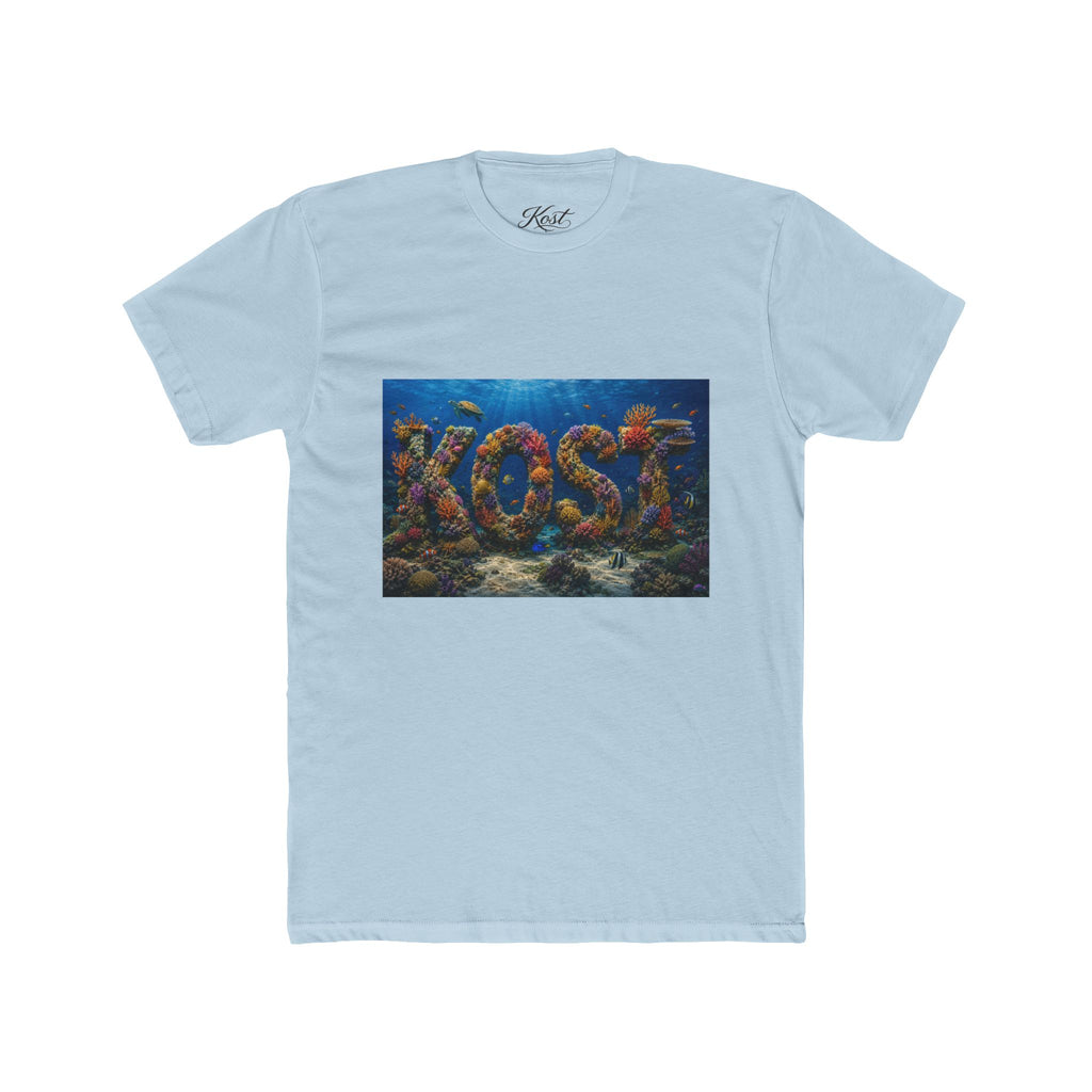 KOST Coral Reef Graphic Tee — Ocean Fish Typography Shirt