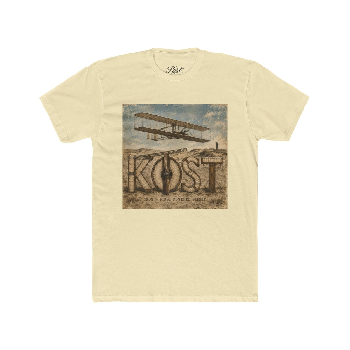 Vintage Biplane 'KOST' Graphic Tee