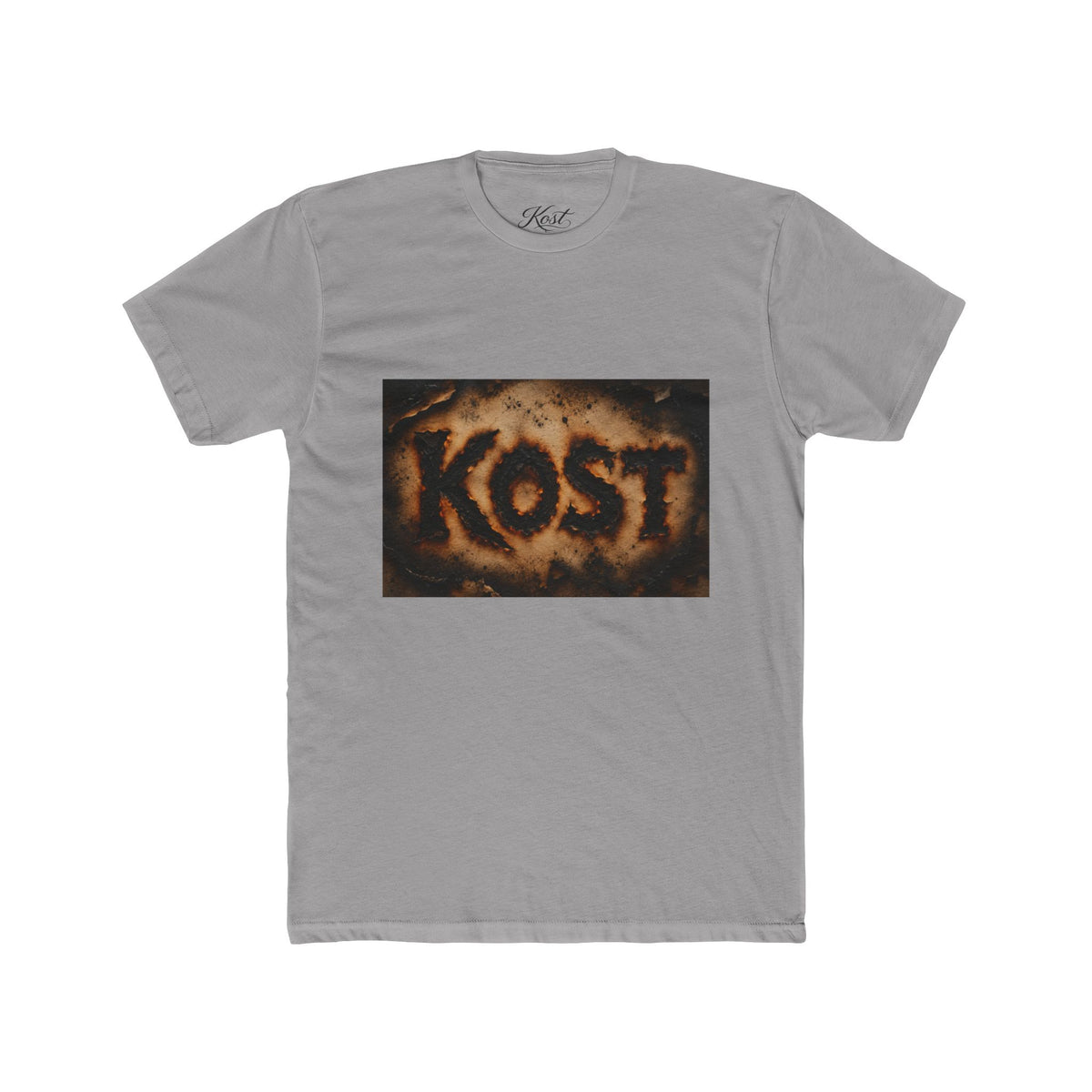 KOST Burnt Logo Tee — Vintage Grunge Graphic T-Shirt