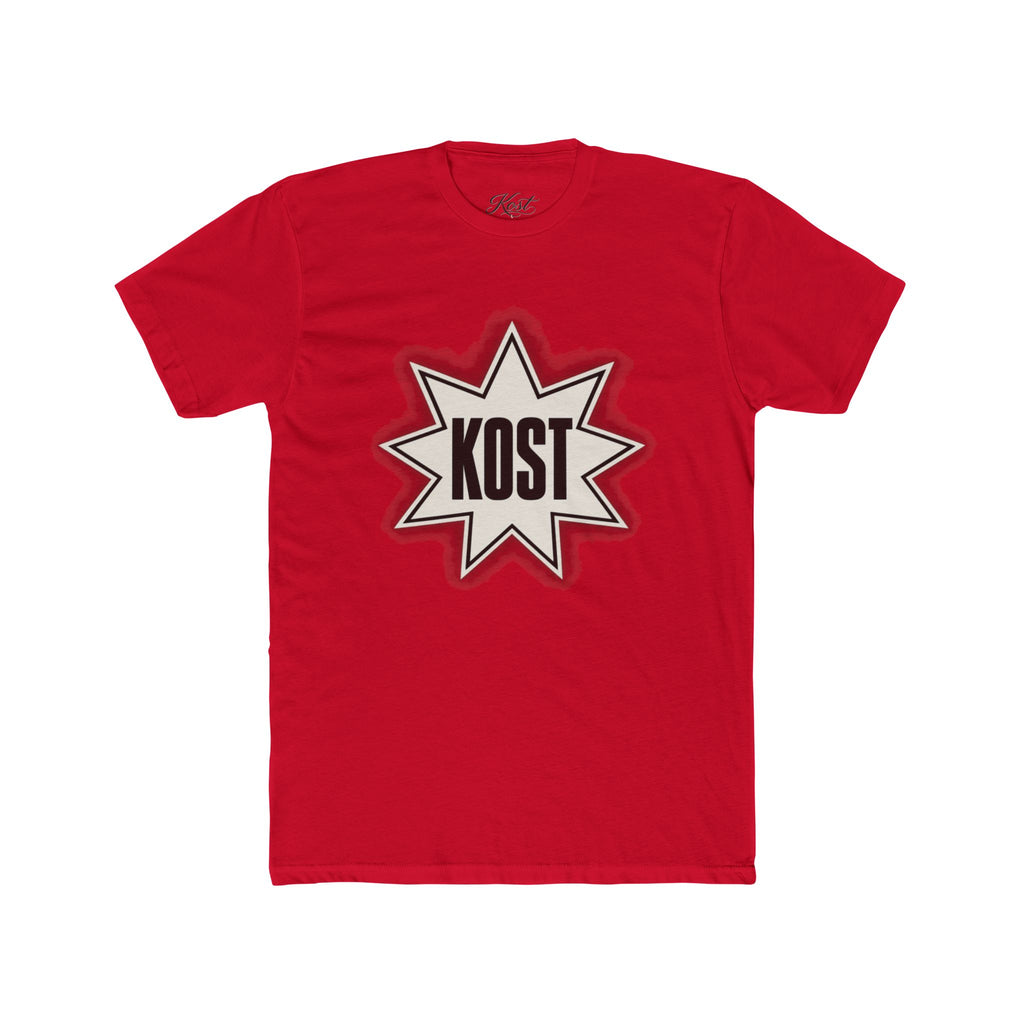 KOST Starburst Logo Tee — Vintage-Inspired Graphic Cotton T-Shirt