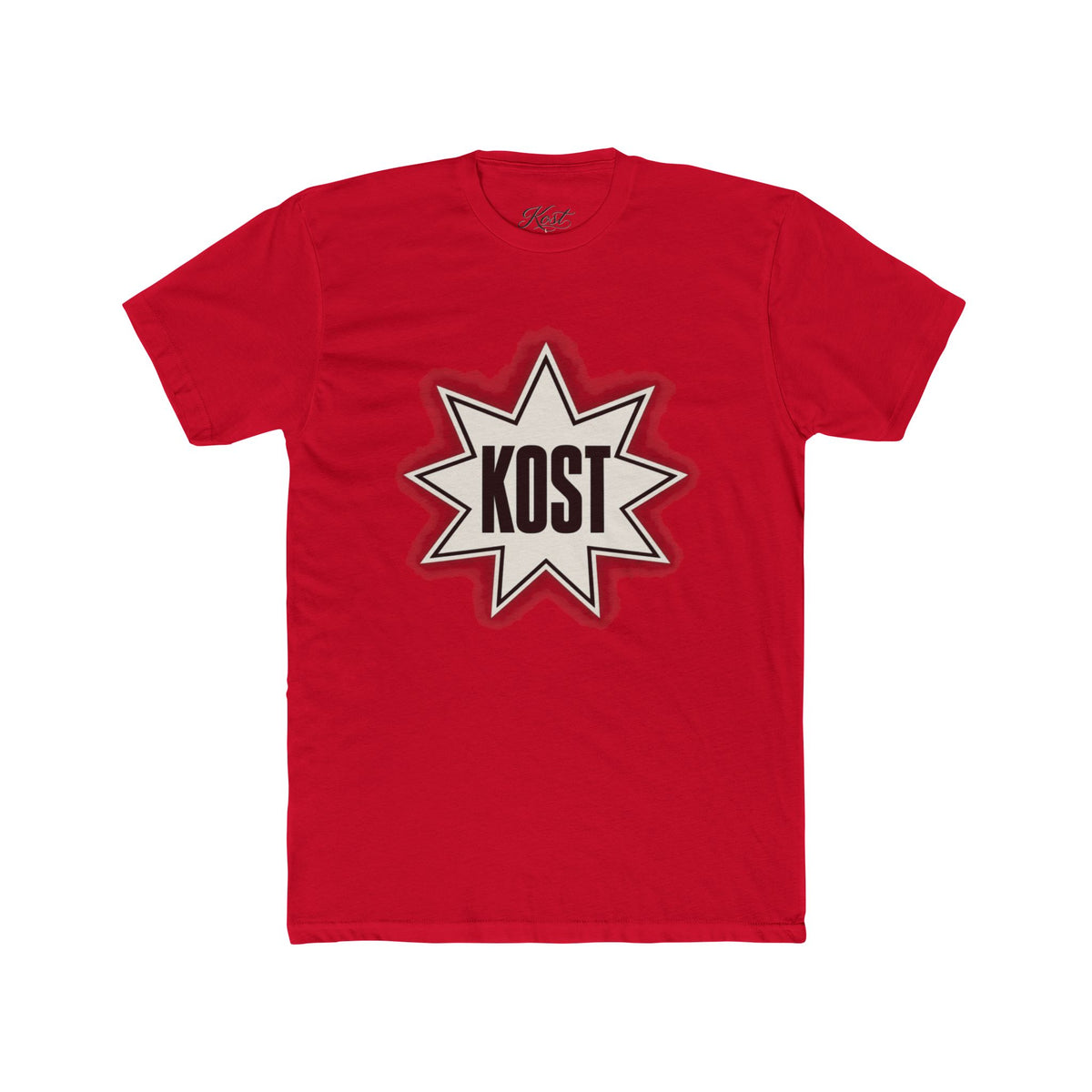 KOST Starburst Logo Tee — Vintage-Inspired Graphic Cotton T-Shirt
