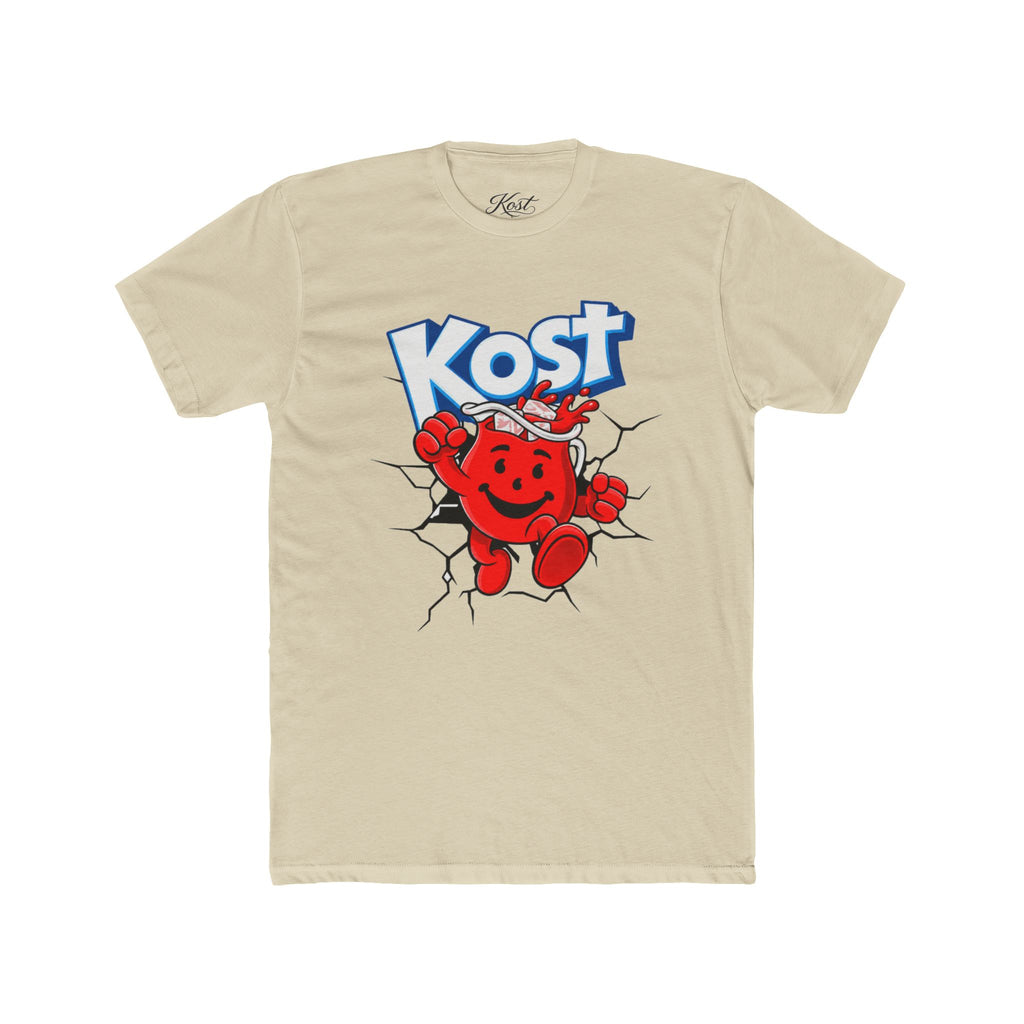 Kost Kool-Aid Inspired Retro Tee — Red Character Breakthrough Graphic T-Shirt