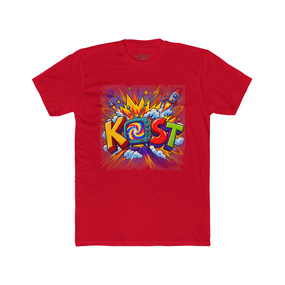 KOST Graffiti Logo T‑Shirt — Colorful Street Art Tee