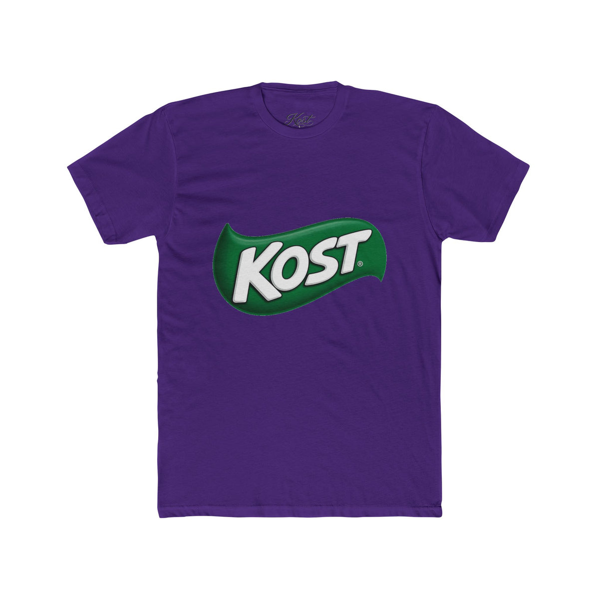 Kost Logo Tee — Retro Green Badge Graphic T-Shirt