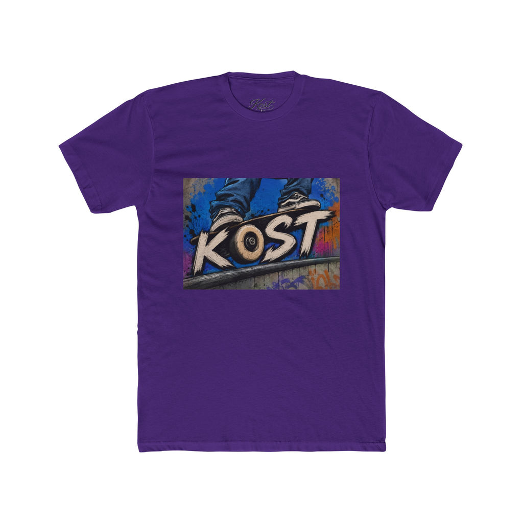 Kost Skateboard Graphic Tee — Retro Street Art Skate T-Shirt