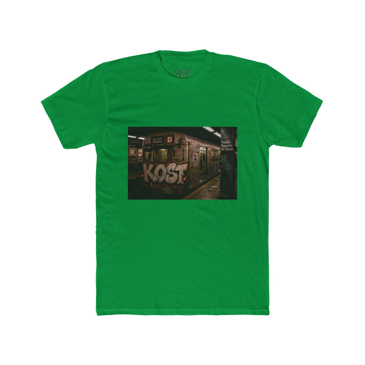 KOST Subway Graffiti Tee — Urban Streetwear Graphic T-Shirt