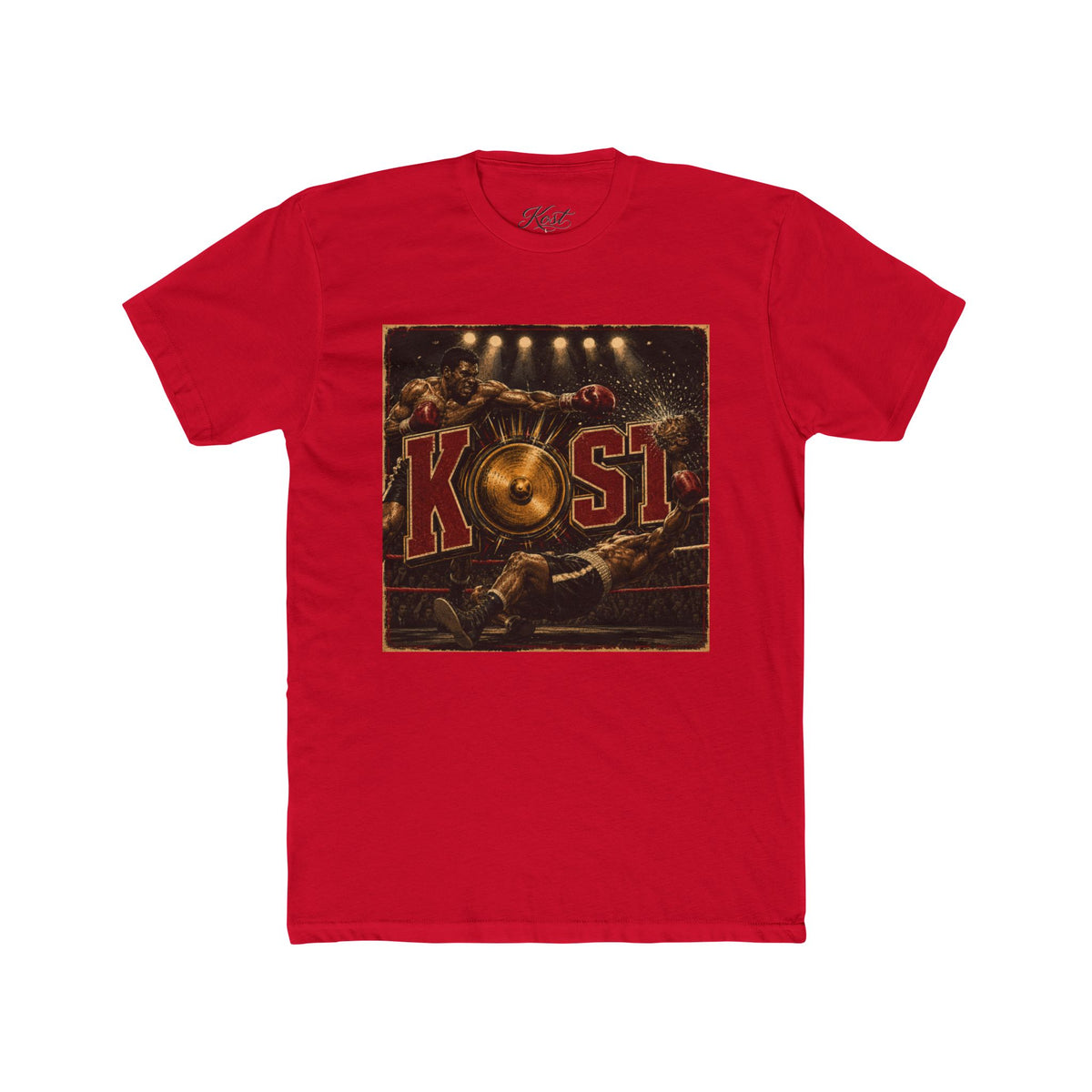 KOSI Vintage Boxing Tee – Retro Fight Night Graphic T-Shirt