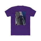 Vintage Skate Stairs Photo Tee — KOST Logo Graphic Crew Shirt